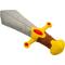 Show in main carousel: Pawlymorph Pet Toys Paladin's Sword Crinkle Plush Dog Toy, Grey slide 1 of 2