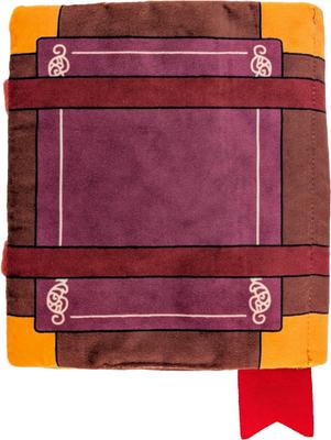 Show full view: Pawlymorph Pet Toys Wizard's Spellbook Interactive Treat Hiding PlushDog Toy, Maroon slide 6 of 10