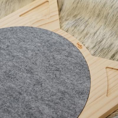 Show full view: LaiFug Wall Mountable Cat Scratching Board, Wood, One Size slide 9 of 9