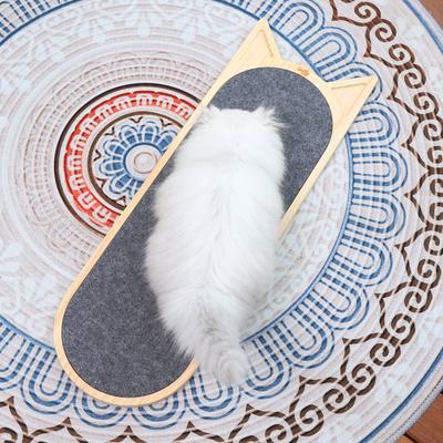 Show full view: LaiFug Wall Mountable Cat Scratching Board, Wood, One Size slide 2 of 9