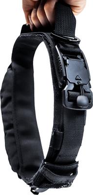Show full view: Uncharted Supply Co Wolf Pack First Aid Dog Collar, Black, Large/X-Large: 20.5 to 23.5-in neck, 1.5-in wide slide 7 of 10