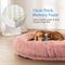 Show in main carousel: LovMor Dog Bed, Pink, 71 x 45 x 12-in slide 2 of 7