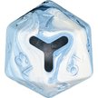 Show in main carousel: Pawlymorph Pet Toys D20 Ice Grey Barbarian Strength Treat Dispensing Dog Toy, Grey slide 3 of 6