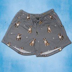 E&S PETS Pit Bull Shorts, Grey, Large slide 2 of 6