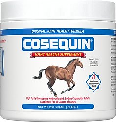 Nutramax Cosequin Powder with Glucosamine & Chondroitin Original Joint Health Supplement for Horses, .62-lb tub