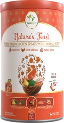 Pawfect Nature's Feast Chicken with Tropical Fruits & Vegetables Grain-Free All Natural Freeze-Dried Dog Training Treat, 5.29-oz canister