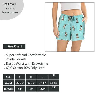 Show full view: E&S PETS Chihuahua Shorts, Teal, Large slide 5 of 6