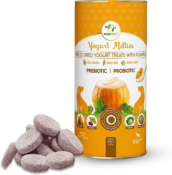 PAWFECT All Natural Grain-free Yogurt with Pumpkin Prebiotic