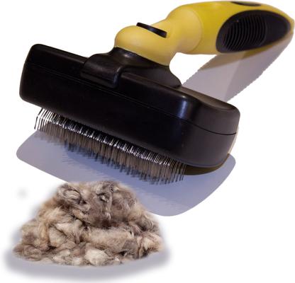 Show full view: Pet Republique Self-Cleaning Slicker Brush slide 5 of 9