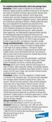 Show full view: Credelio Quattro Chewable Tablets for Dogs, 25.1-50 lbs, 6 Chewables (6-mos. supply) slide 2 of 7