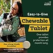 Show in main carousel: Credelio Quattro Chewable Tablets for Dogs, 12.1-25 lbs, 6 Chewables (6-mos. supply) slide 6 of 7