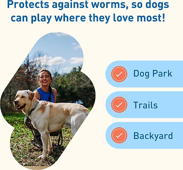 Show full view: Interceptor Plus Chew for Dogs, 50.1-100 lbs, (Blue Box), 6 Chews (6-mos. supply) slide 6 of 11