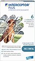 Interceptor Plus Chew for Dogs, 50.1-100 lbs, (Blue Box), 6 Chews (6-mos. supply)