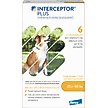 Show in main carousel: Interceptor Plus Chew for Dogs, 25.1-50 lbs, (Yellow Box), 6 Chews (6-mos. supply) slide 1 of 11