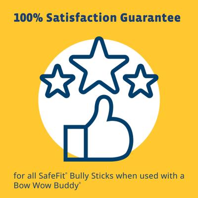 Show full view: Bow Wow Labs Safe Fit 6-in 100% Beef Bully Sticks Dog Treats, 10 count, Midsize slide 9 of 10