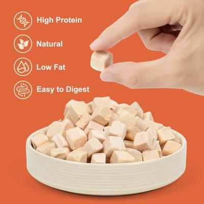 Show full view: MON2SUN Single Ingredient Chicken Freeze-Dried Dog & Cat Treats, 6-oz jar slide 5 of 11