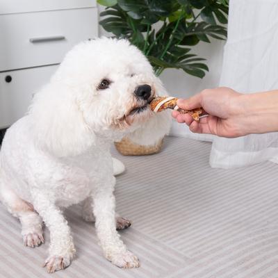 Show full view: MON2SUN Triple Flavor Jerky Twist Sticks 4.5 to 5-inch Dog Treats, 30 count slide 7 of 11