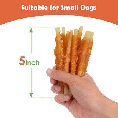 Show full view: MON2SUN Chicken Wrapped Cod Sticks Rawhide-Free Dog Treats, 90 count slide 5 of 11
