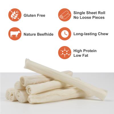 Show full view: MON2SUN Rawhide Rolls Natural Flavor Dog Chew Treats, 18 count slide 6 of 9