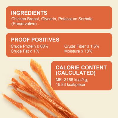 Show full view: MON2SUN Chicken Jerky Strips Dog Treats, 10.58-oz bag slide 3 of 9