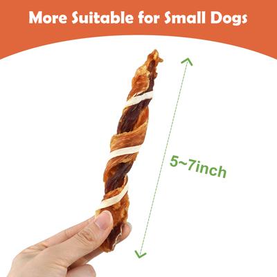 Show full view: MON2SUN Triple Flavor Jerky Twist Sticks 5 to 7-inch Dog Treats, 25 count slide 5 of 11