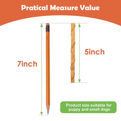 Show full view: MON2SUN Rawhide Twist Sticks Chicken Flavor 5-inch Dog Chew Treats, 120 count slide 4 of 10