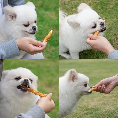 Show full view: MON2SUN Rawhide Twist Chicken Hide Sticks 5-inch Dog Treats, 40 count slide 8 of 10