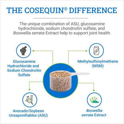 Show full view: Nutramax Cosequin Pellets with Glucosamine & Chondroitin ASU Joint Health Supplement for Horses, 1420 Grams slide 2 of 10