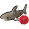 Show in main carousel: Snugarooz Saul the Shark Rubber Spikey Ball Squeaky Dog Plush Toy slide 1 of 6