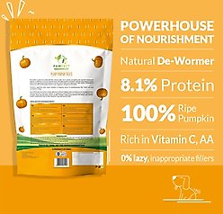 Pawfect Nature's Munch Freeze-Dried Pumpkin All Natural Vegan Dog Training Treat, 0.71-oz bag slide 2 of 7