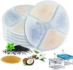 PetNF Cat Water Fountain Replacement Filters, 6 count