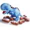 Show in main carousel: Nocciola 9 in 1 Dinosaur Squeaky Plush Dog Toy slide 1 of 7