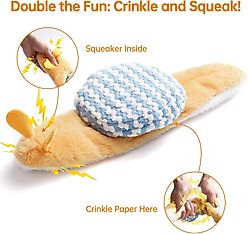 Nocciola Nature's Call Crinkle Plush Dog Toys, 5 count slide 2 of 7