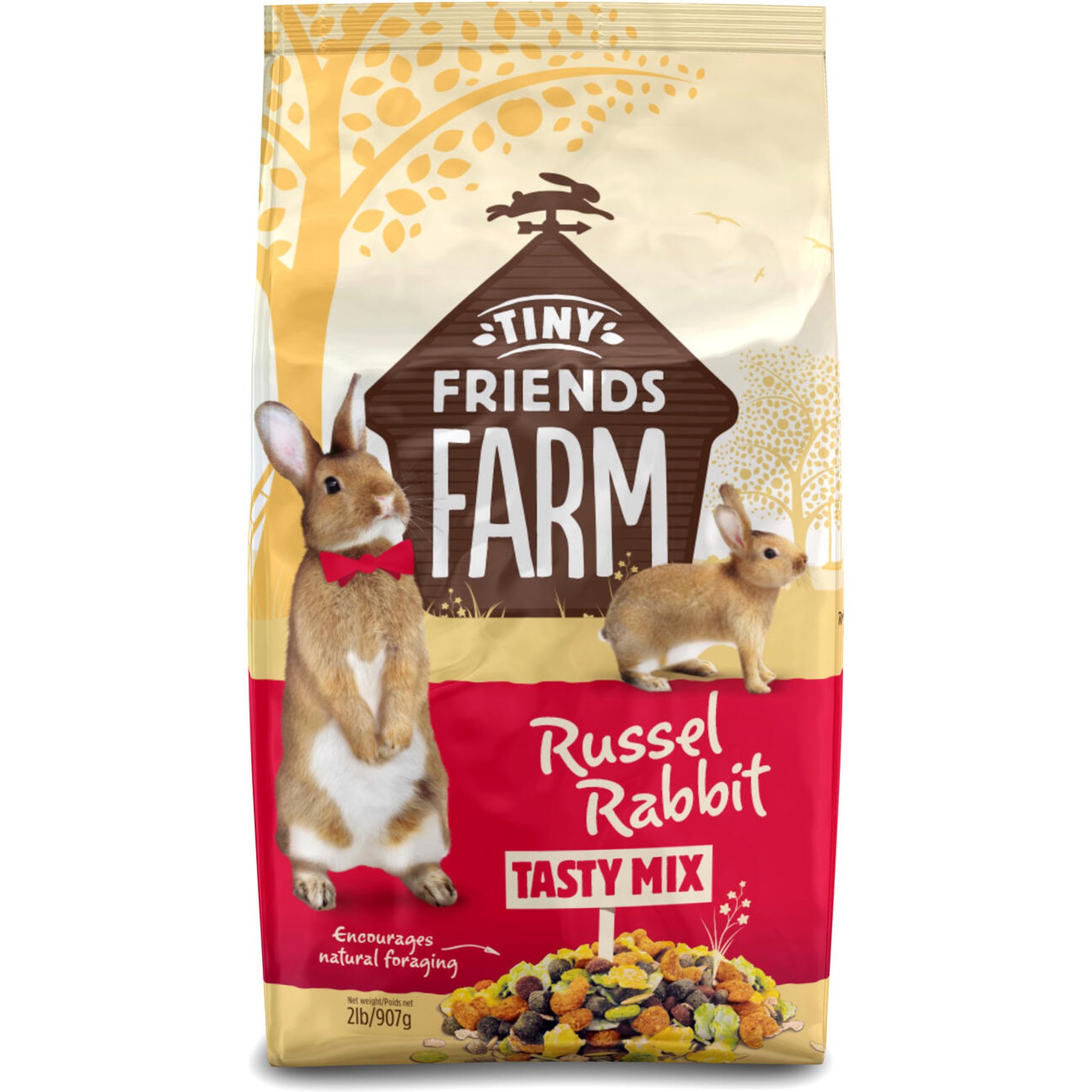 Tiny Friends Farm Russel Rabbit Food, 2-lb bag