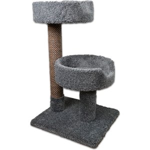Royal Cat Boutique Cat Bed Tower, Neutral, 38-in