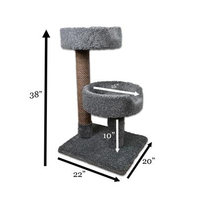 Show full view: Royal Cat Boutique Cat Bed Tower, Neutral, 38-in slide 4 of 4