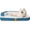 Show in main carousel: LaiFug Two-Sided Orthopedic Dog Bed, Blue, Medium slide 1 of 5