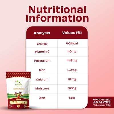 Show full view: Pawfect Nature's Munch Freeze-Dried Apple All Natural Vegan Dog Training Treat, 1.41-oz bag slide 6 of 9