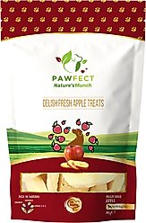 Pawfect Nature's Munch Freeze-Dried Apple All Natural Vegan Dog Training Treat, 1.41-oz bag