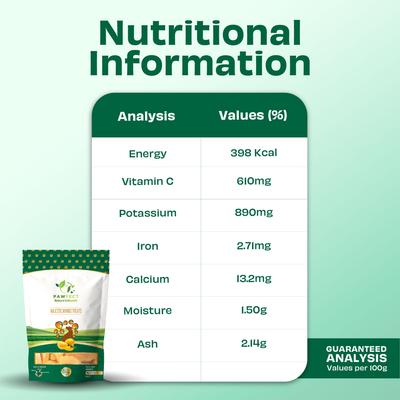 Show full view: Pawfect Nature's Munch Freeze-Dried Mango All Natural Vegan Dog Training Treat, 1.41-oz bag slide 6 of 9