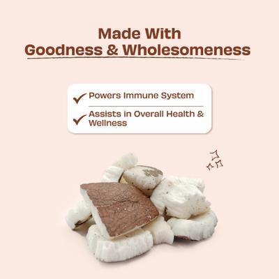 Show full view: Pawfect Nature's Munch Freeze-Dried Coconut All Natural Vegan Dog Training Treat, 1.76-oz bag slide 4 of 9