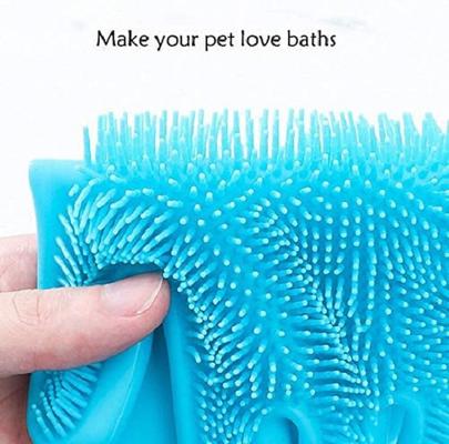 Show full view: Pet Republique Grooming Gloves for Deshedding & Bathing, Ultra-Soft Silicone Bristles for Dogs & Cats, Medium slide 5 of 5