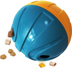 KADTC Giggle Treat Basketball Dog Toy, Blue
