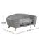 Show in main carousel: Bencmate Corduroy Couch Elevated Dog & Cat Bed with Wood Legs, 30.25 x 21.75 x 14-in, Grey slide 3 of 9