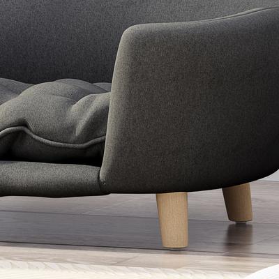 Show full view: Zeus & Ruta Sofa Dog Bed, Dark Gray slide 4 of 6