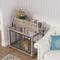 Show in main carousel: Zeus & Ruta Furntiure Style Side Table Double Door Dog Crate, Gray slide 4 of 6