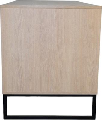 Show full view: Zeus & Ruta Modern Wooden Cat House with Scratching Mat, Light Brown slide 4 of 7