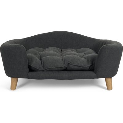 Zeus & Ruta Zeus & Ruta Sofa Dog Bed, Dark Gray