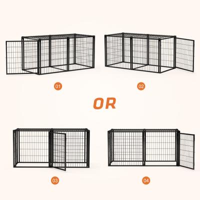 Show full view: Zeus & Ruta Dog Crate, Black, 63 inch slide 6 of 7