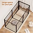 Show in main carousel: Zeus & Ruta Dog Crate, Black, 63 inch slide 3 of 7